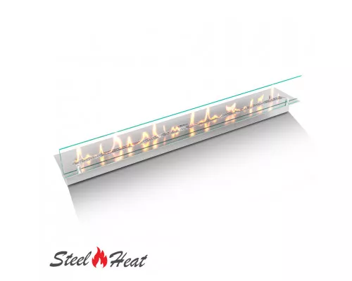 Топливный блок SteelHeat LINE GLASS 1100